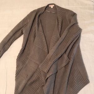 Merona gray cardigan